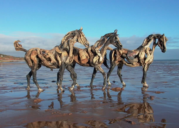 Formas: Esculturas de Heather Jansch