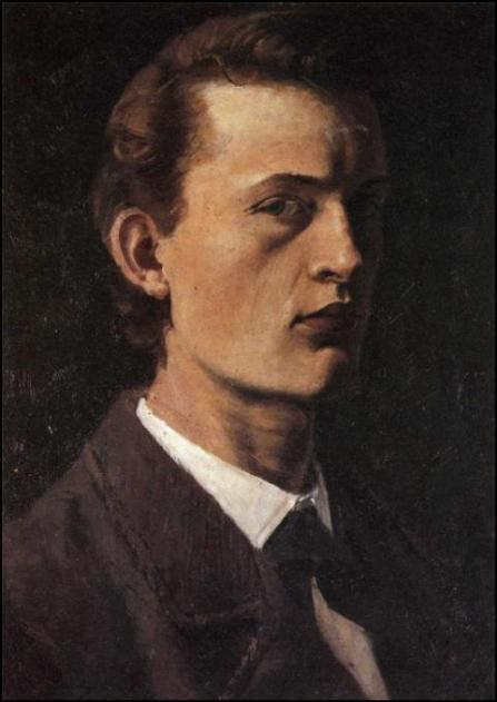 munch autorretrato joven