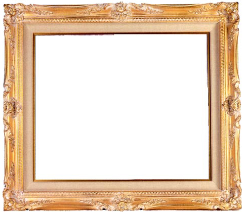 empty-golden-frame